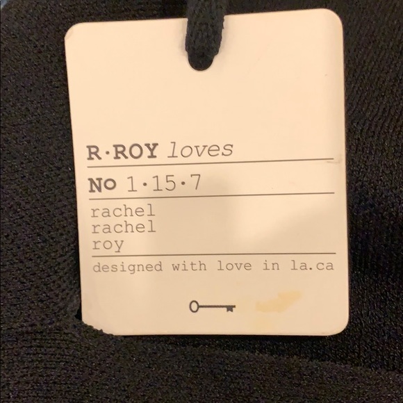 RACHEL ROY BLACK BANDAGE BACK DRESS SIZE L NWT - Picture 10 of 10